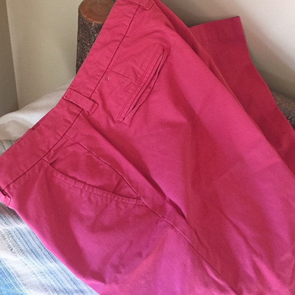 Straight leg khakis