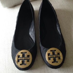 Tory Burch quilted flats