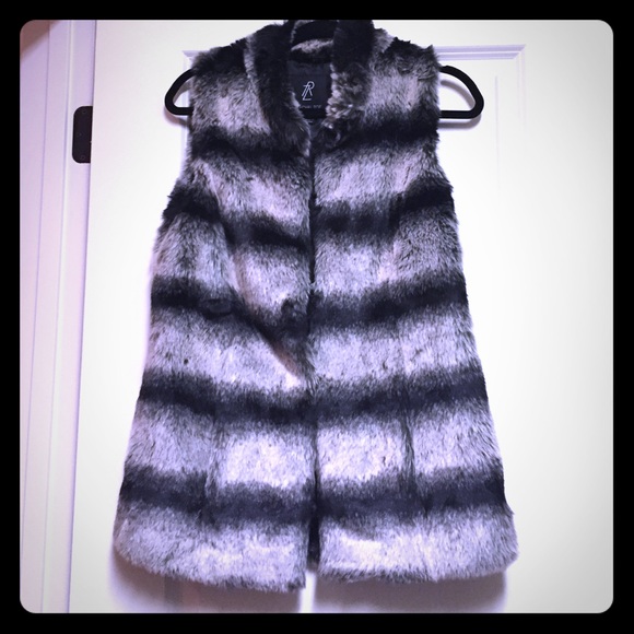 Rachel Zoe Faux Fur Vest