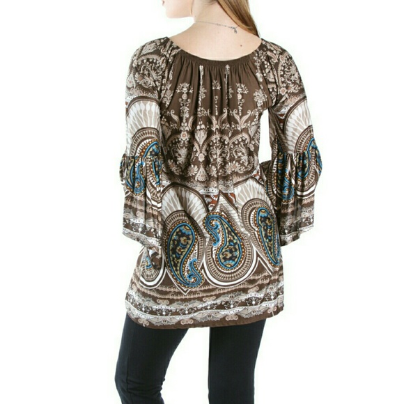 Unique Print Tunic - Picture 2 of 3