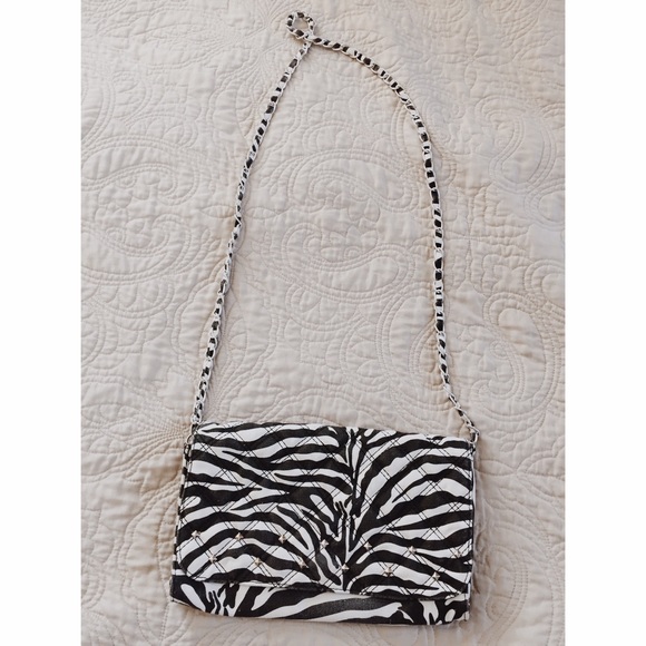 Zebra Animal Print Crossbody Bag