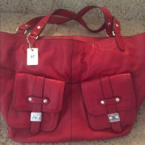 Raph Lauren red purse