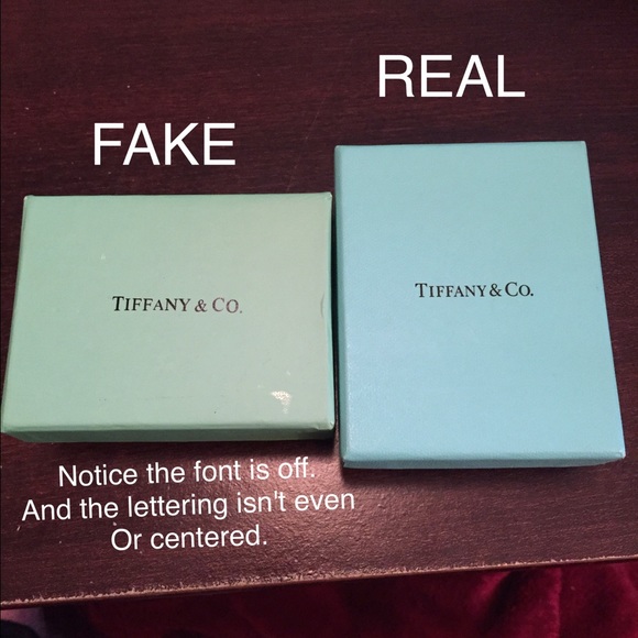 Real V. Fake Tiffany Jewelry (Top chain is real) - Picture 4 of 4