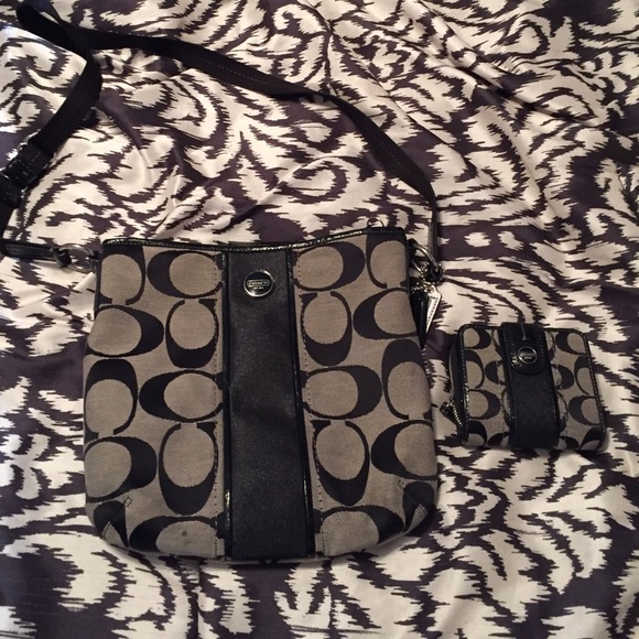 SOLD ♏️ - Coach cross body and wallet bundle - Picture 1 of 4