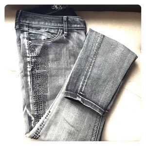 Express slim fit Studded Jeans