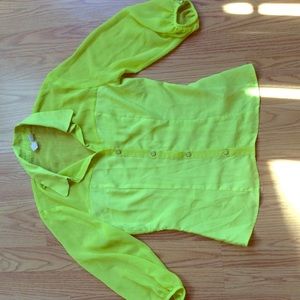 Sheer blouse( EXCLUSIVE )