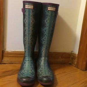 Hunter Rain boots size 8 like new