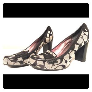 Coach heels 8.5