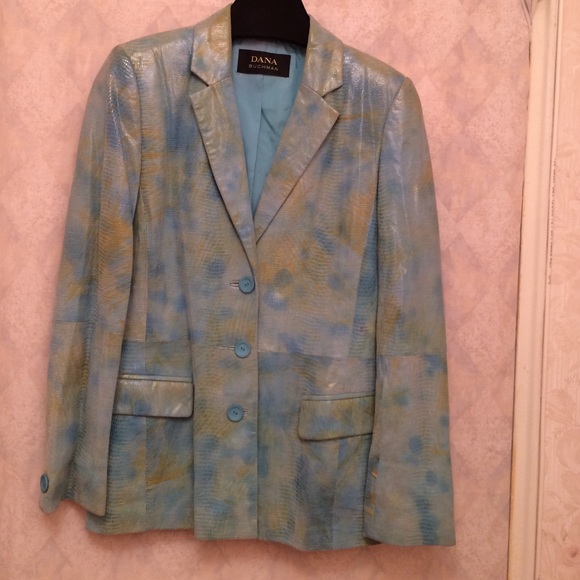Dana Bachman leather jacket. Size 12.