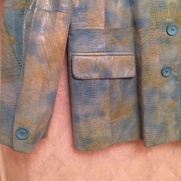 Dana Bachman leather jacket. Size 12.