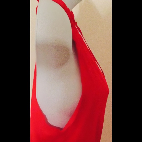 4th of July Kenneth Cole Size L sleeveless top Red - Picture 3 of 4