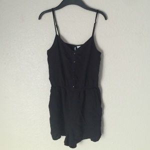 H&M Black Romper