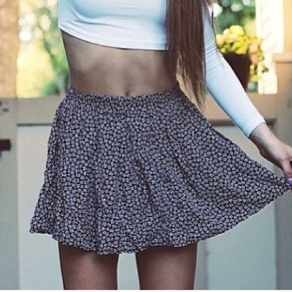 Brandy Melville blue skirt