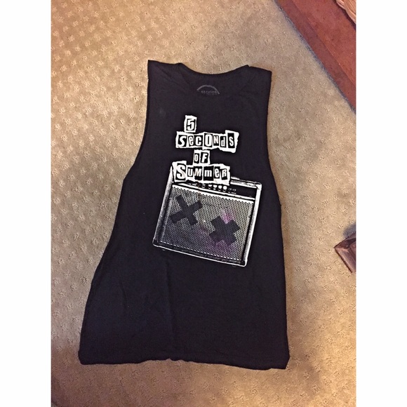 5 Seconds of Summer muscle shirt