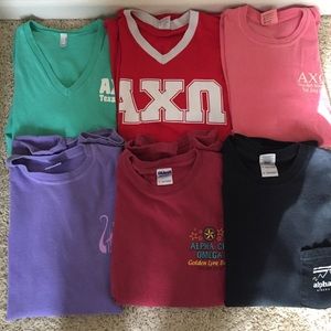 ALPHA CHI OMEGA sorority t-shirts