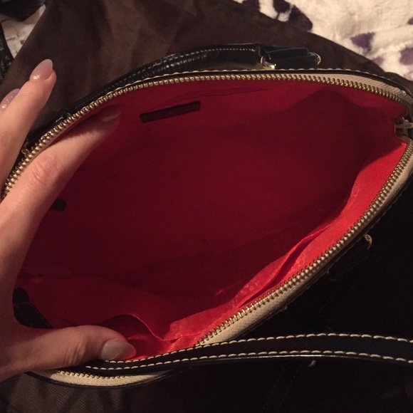 Black & white Kate spade purse - Picture 3 of 4