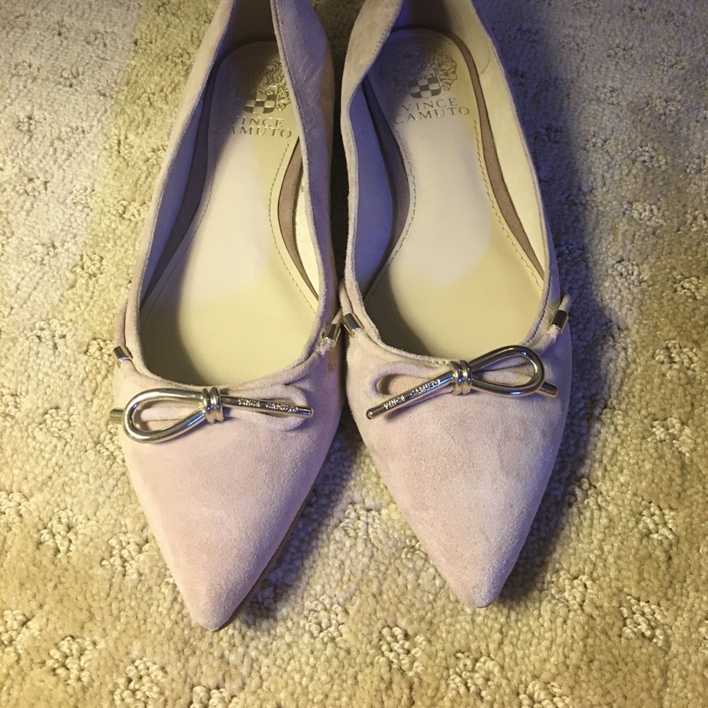 Pink-beige Vince Camuto flats