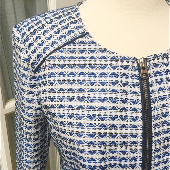 J. Crew Jackets & Blazers - J. Crew Jacquard Full Zip Jacket