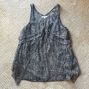 { Madewell } Eliot animal print flowy tank