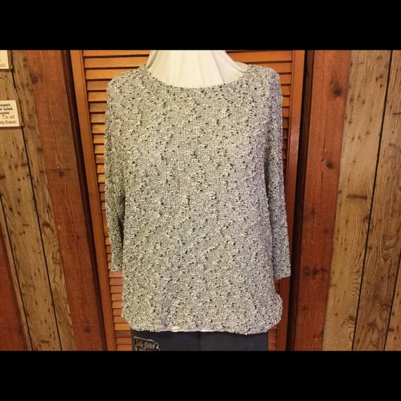 Black and White Sweater