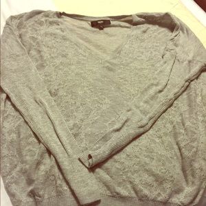 Drop shoulder sweater!