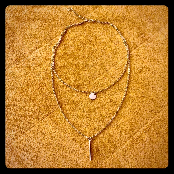 Layered chain necklace