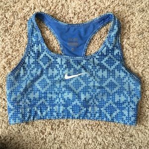 Nike Tribal Print Bra! Rare!!