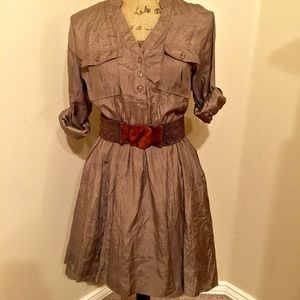 SALE!! Brown high low dress