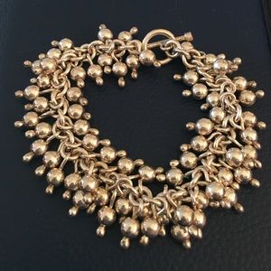 Price reduced! Silver beaded bracelet