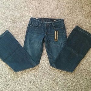 Express X2 fit and flare jeans size 4