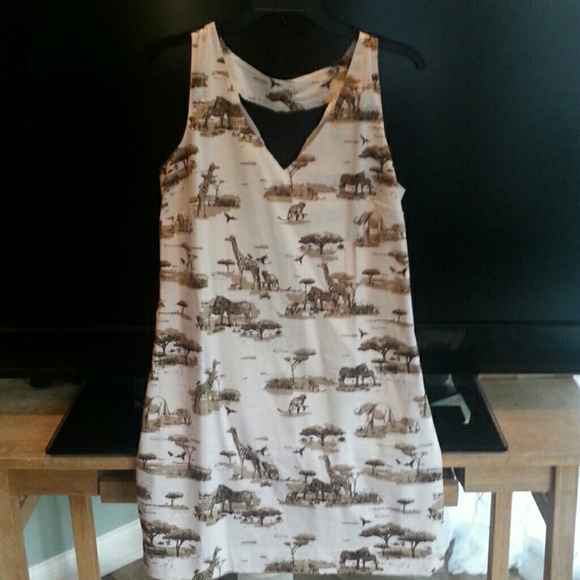 Banana Republic Animal Print Dress