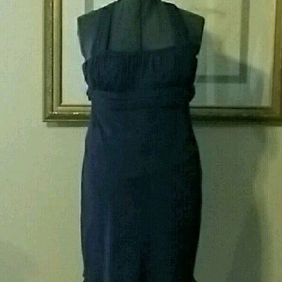 Chiffon Halter Dress - Picture 4 of 4