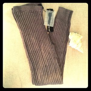 Gray sweater leggings