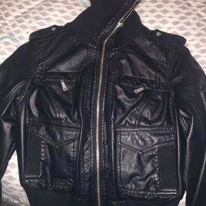 Leather jacket