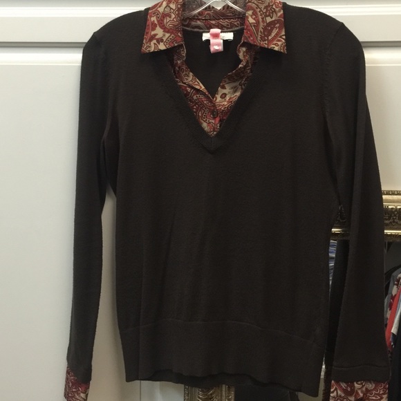 Brown LOFT sweater - Picture 2 of 4