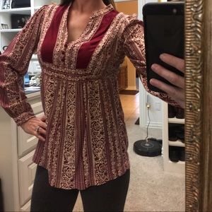 🌟🎉HP🎉🌟Lucky brand blouse🎉🌟