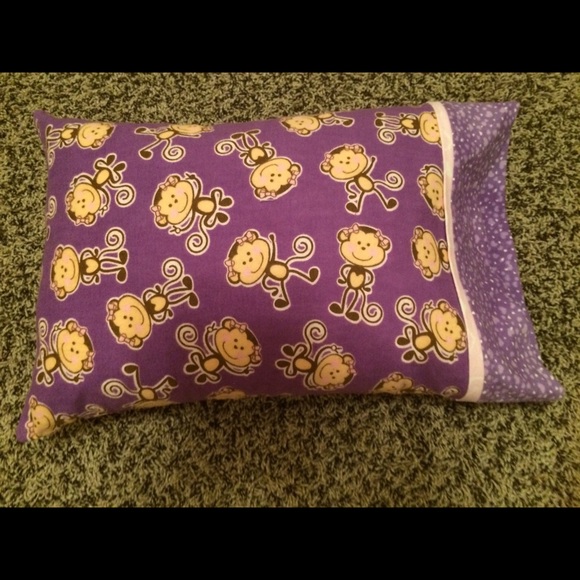 Handmade baby/toddler rag quilt and pillow set - Picture 2 of 4