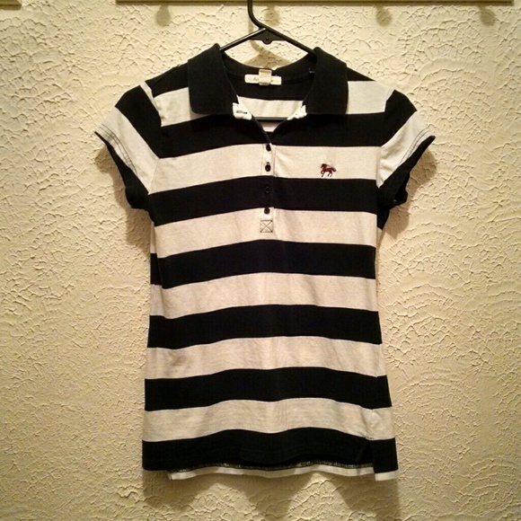Black and white Polo