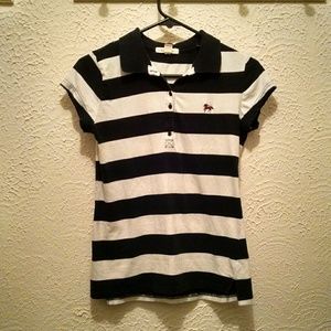 Black and white Polo