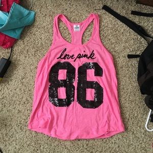 Victoria's Secret Pink Ltd Ed. Sequin Tank