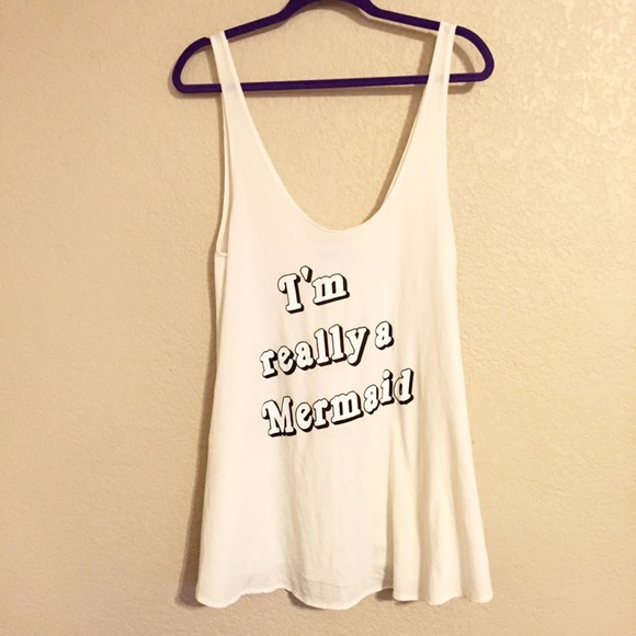 Wildfox Other - NWT Wildfox I'm Really a Mermaid Tank