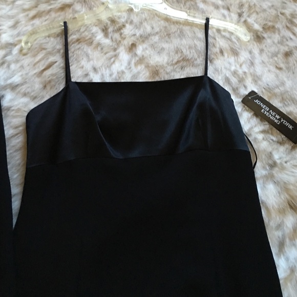 Jones NY-Tuxedo Evening Dress w/Bolero Jacket - Picture 8 of 8