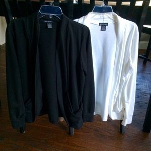 Black and white jacket bundle.