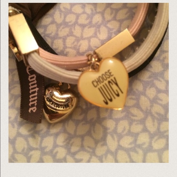 Juicy Couture Jewelry - juicy couture earnings and bracelet
