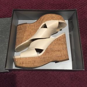 Via Spiga wedge platform shoes