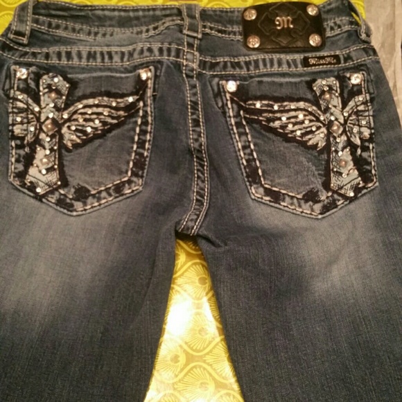 Bling miss me jeans 28?33 length boot cut