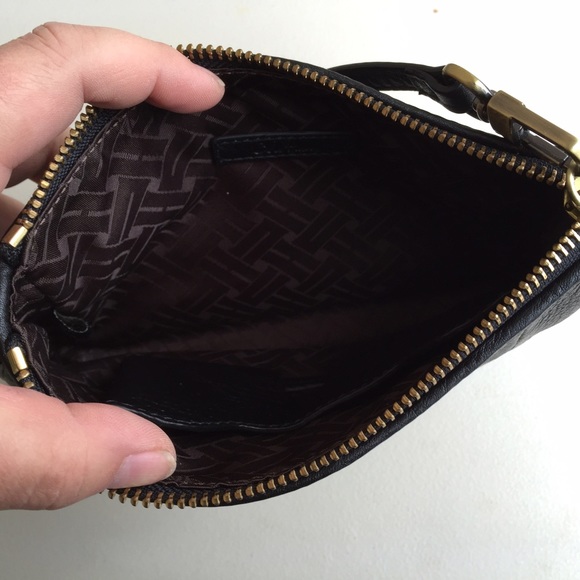 Cole Haan Leather Wristlet - Black - Picture 3 of 3