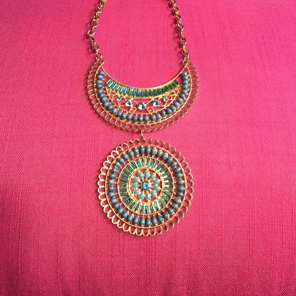 Turquoise Statement Necklace