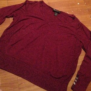 Lane Bryant Pink/Black Sweater