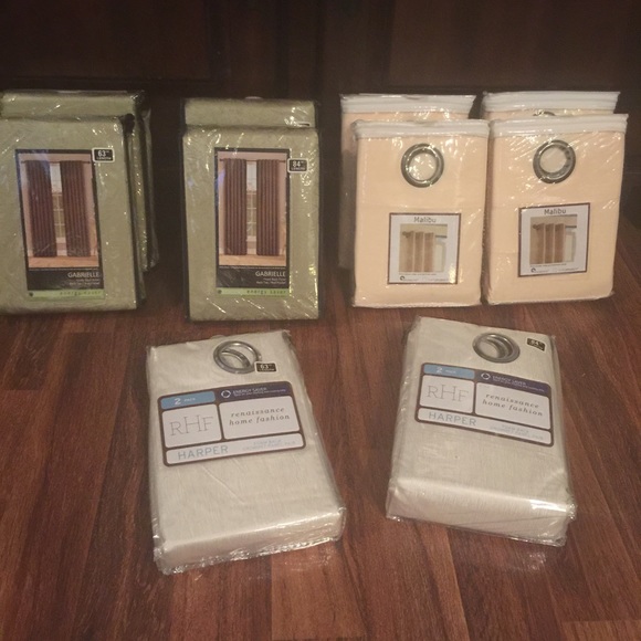 Brand new curtain panels